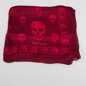 Alexander McQueen silk scarf